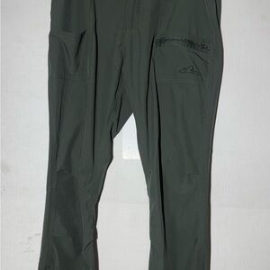 American Outback Khaki Green Joggers With Pockets Size S